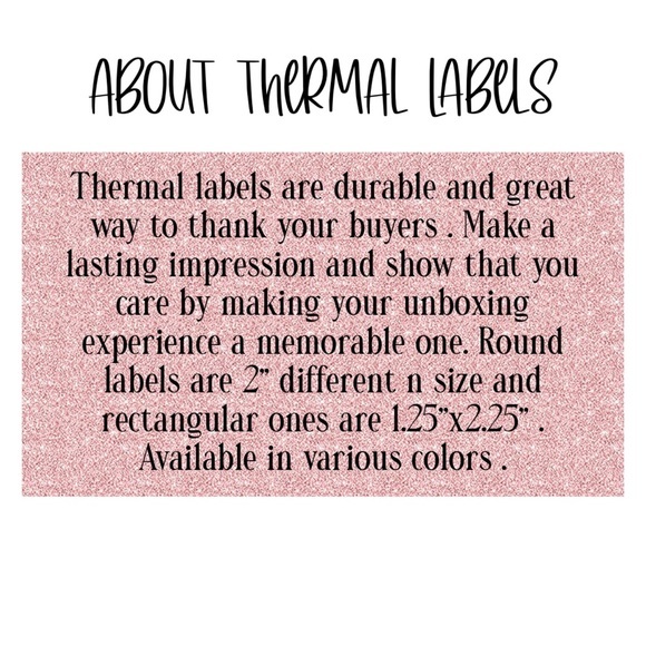 Thank You Sticker Labels 100 - Picture 3 of 3